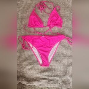 Hot Pink Bikini - XXL